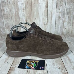 Skechers Dark Brown Suede Sneakers